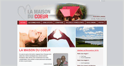Desktop Screenshot of lamaisonducoeur.ca
